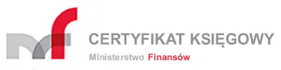 logo MF - certyfikat księgowy biura FAVAT
